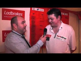 DARTS KEVIN MCDINE TALKS TO TUNGSTENTALES ABOUT HIS FIRST ROUND