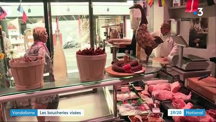 Vandalisme : les boucheries visées par des militants anti-viande