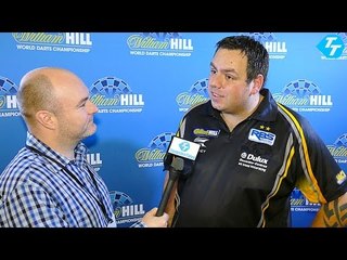 Adrian Lewis is made to work hard against Keegan Brown in round 2 of The World Darts Championship