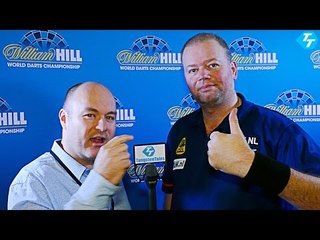 Raymond van Barneveld wins despite Jackpot landing a 9 darter