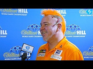 Peter Wright 4-0 Andy Hamilton...Despite an attack of "man-flu"