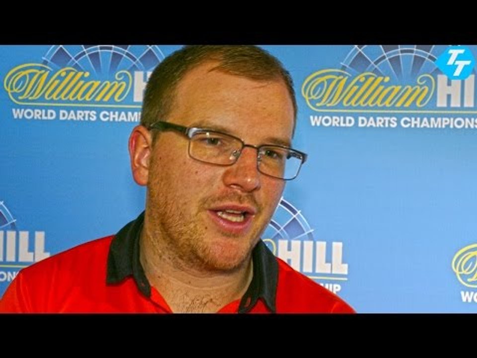 Mark Webster wins 3-1 against Ron Meulenkamp (Day 4) at Alexandra Palace