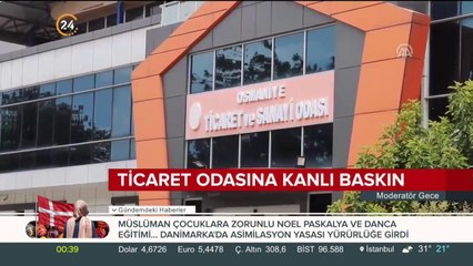 Osmaniye Ticaret Odası'na saldırı düzenlendi