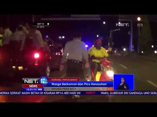 Puluhan Supporter Piala Dunia di Sorong Anarkis Ketika Timnya Kalah-NET12