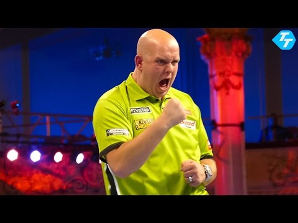 Michael van Gerwen wins 13-2 against Jamie Lewis in the second round of The World Matchplay