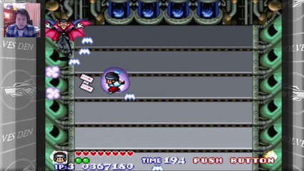 (SNES) Pocky & Rocky - Stage 5 - The Forbidden Castle
