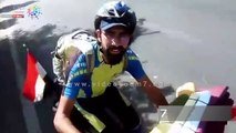 شاب يقطع رحلة من الغربية لأسوان على دراجة لتنشيط السياحة الداخلية