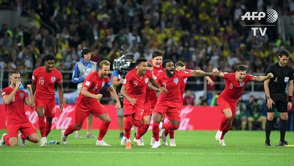 England end penalty curse to edge Colombia in shootout
