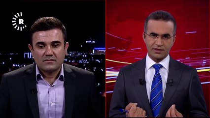 Iran- Iraq earthquake on air Rudaw tv