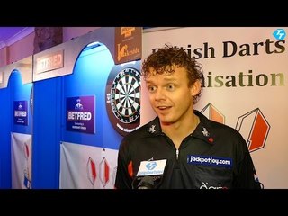 Richard Veenstra says he was 'always confident' after beating Martin Atkins