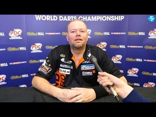 Raymond van Barneveld explains why he lost first three sets in quarter final