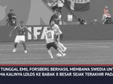 Hero of The Day - Forsberg Buktikan Swedia Lolos Dengan Kolektifitas