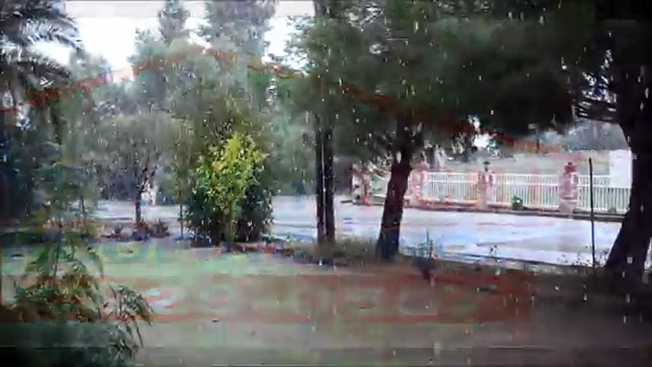 Snow in Hemet ~  snow falling in Hemet, California  Feb. 8, 2013