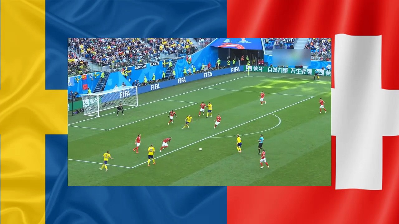 Suécia 1 vs 0 Suíça Gol da Suécia copa do mundo 2018