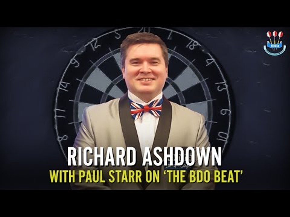 Richard Ashdown | BDO Darts | Winmau World Masters | World Championship | Grand Masters