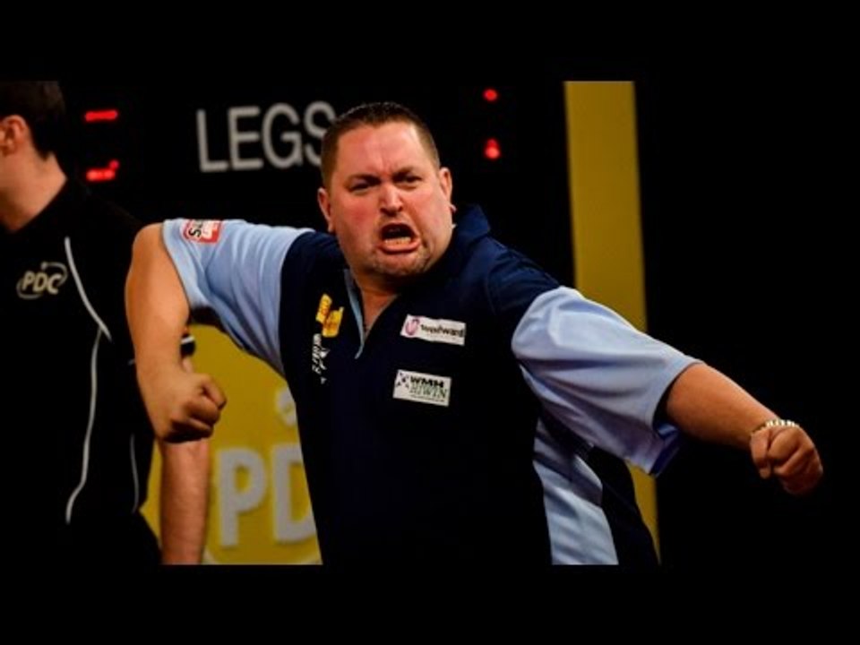 Alan Norris hits a 9 DARTER against Michael Smith at Players Championship