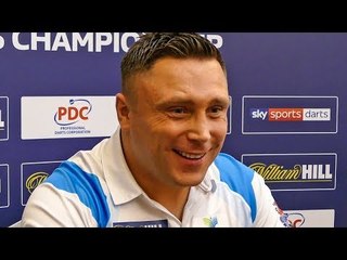 Gerwyn Price After Happy 3-0 Win Against Ted Evetts In The First Round Of The Worlds