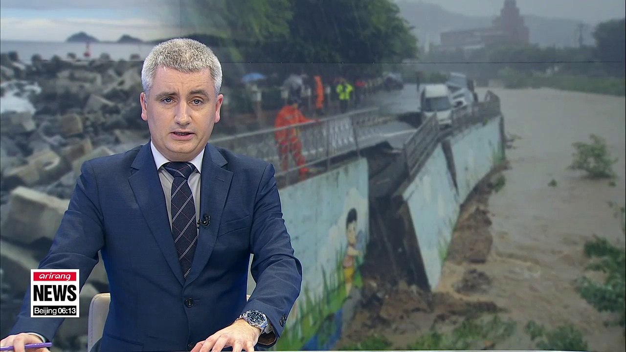 Typhoon Prapiroon causes damage in S. Korea's southern regions