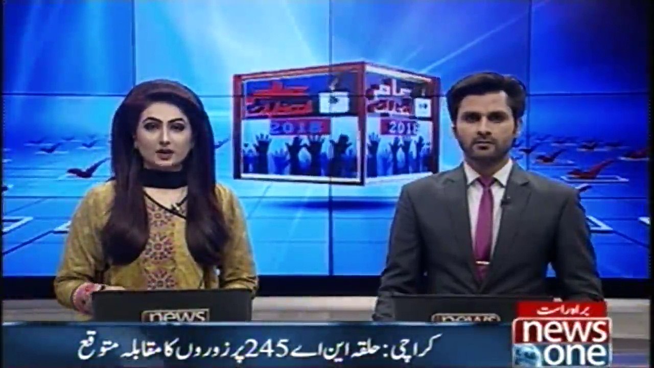 Intense competition is expected to Karachi NA-245