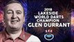 Glen Durrant - The 2018 BDO World Darts Champion | Interviewed immediately after his win