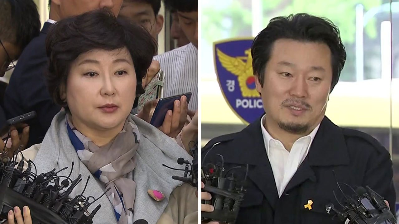 이상호 명예훼손 결론..."황당" vs "사필귀정" / YTN