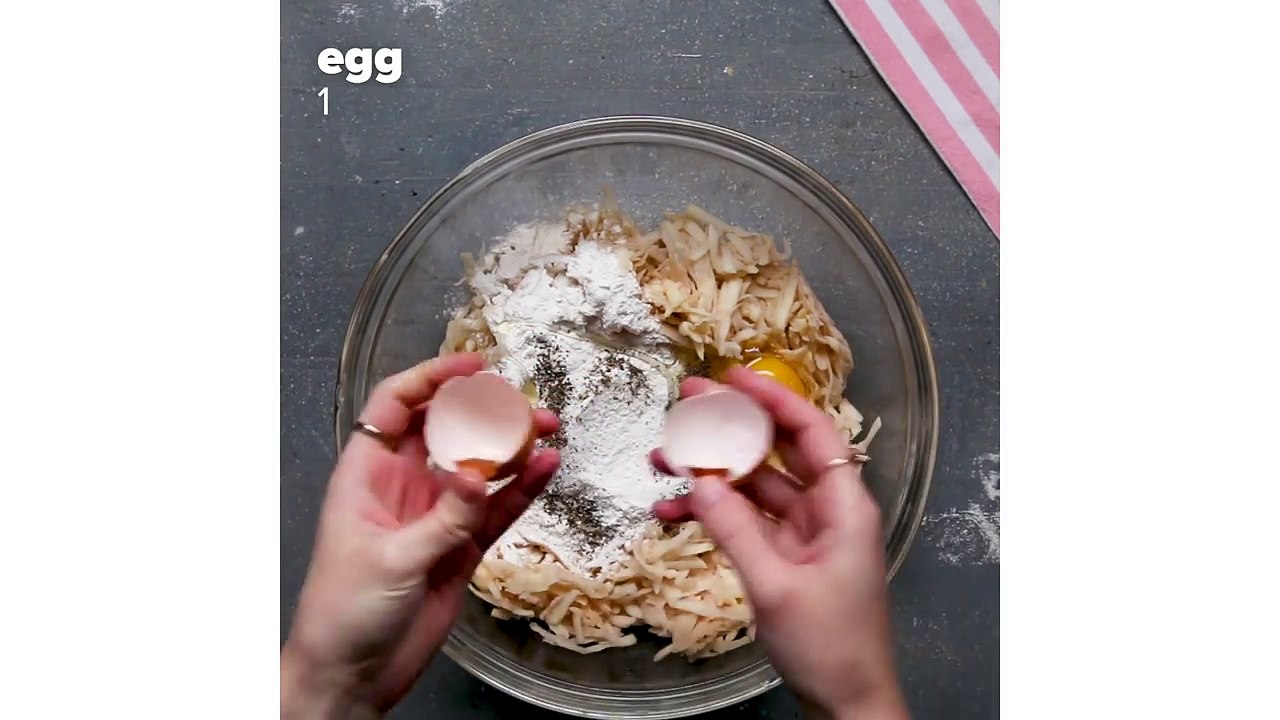 Ham and Cheese Hashbrown Cubes