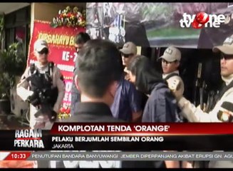 Polisi Tangkap Komplotan Jambret 'Tenda Orange'