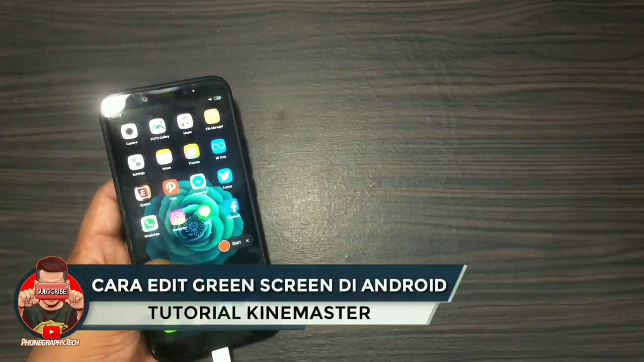 Cara Edit Animasi Green Screen di Android