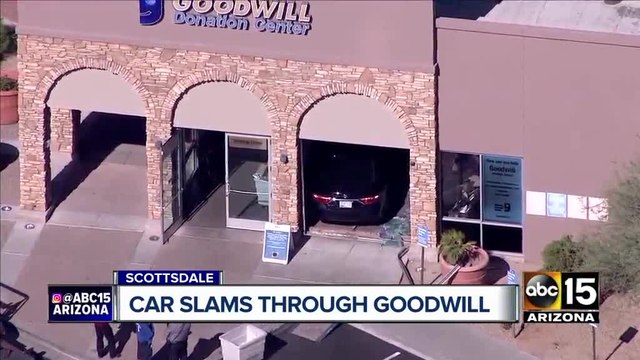 Top stories: Car crashes into Goodwill store in Scottsdale; Fountain Hills shooting; Escaped inmate captured