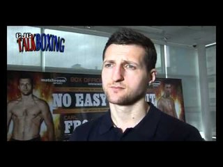 Carl Froch talks about his fight with Lucian Bute also Ward and Cleverly