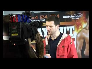 World champion Lucian Bute talks about his fight with Carl Froch