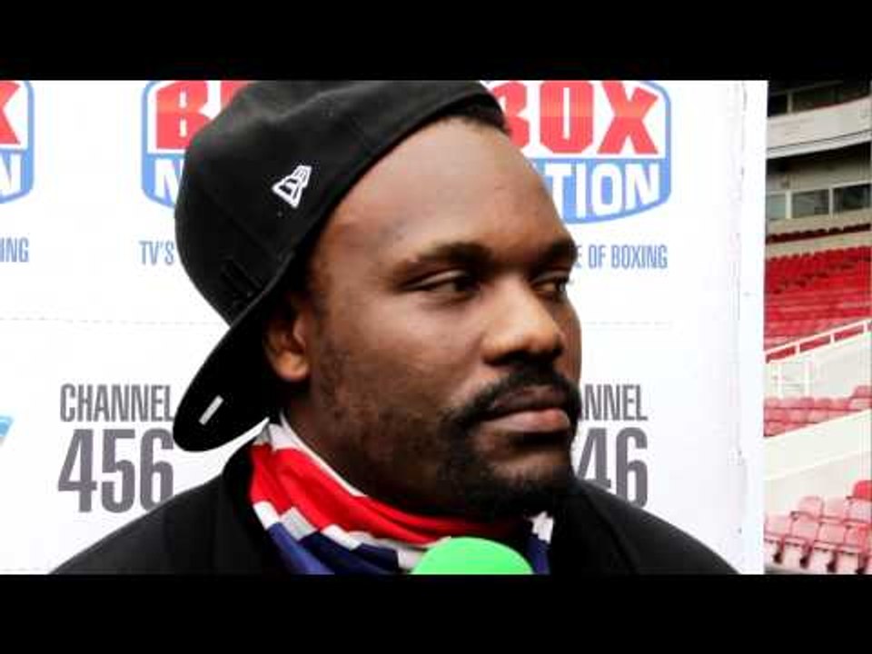'EXCLUSIVE' DERECK CHISORA TALKS ABOUT DAVID HAYE AT WEST HAM ABC