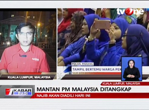 Mantan PM Malaysia Najib Razak Ditangkap Dirumahnya