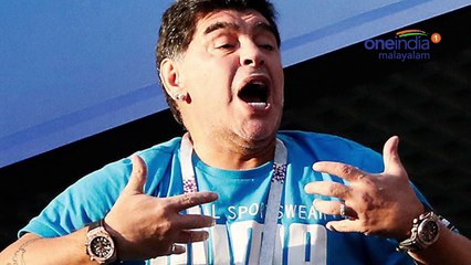 മെസ്സിയെ ഉന്നം വെക്കാതെ മറഡോണ | Oneindia Malayalam