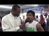 Manny Pacquiao Breaks Down Steroids Scandal