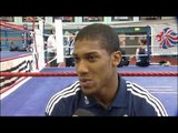 Anthony Joshua GB Olympic team London 2012