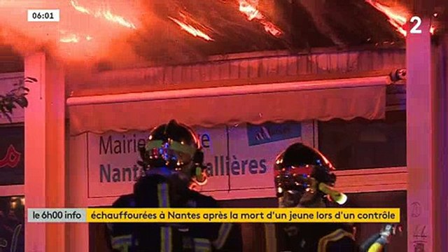Nantes: Un jeune tué lors d'un contrôle de police - Nuit d'émeutes avec de très nombreuses dégradations et incendies