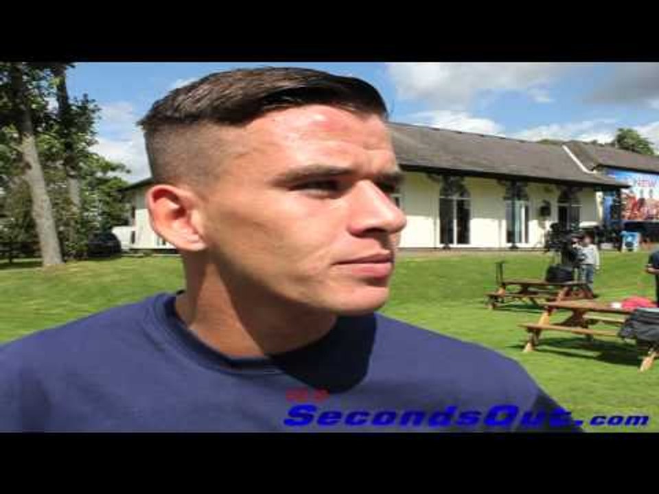 Martin Ward Interview at Matchroom