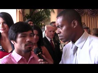 MANNY PACQUIAO CONFIRMS 50 CENT PARTNERSHIP TALKS