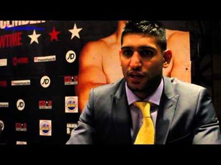 Amir Khan on Carlos Molina and new trainer Virgil Hunter