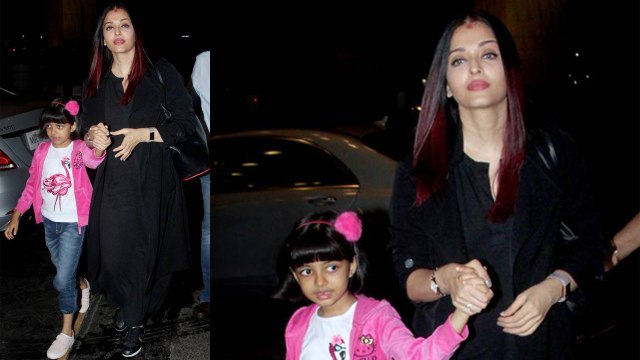 Aishwarya Rai Bachchan Flaunts Sindoor with Aaradhya Bachchan at Airport; Watch Video | FilmiBeat