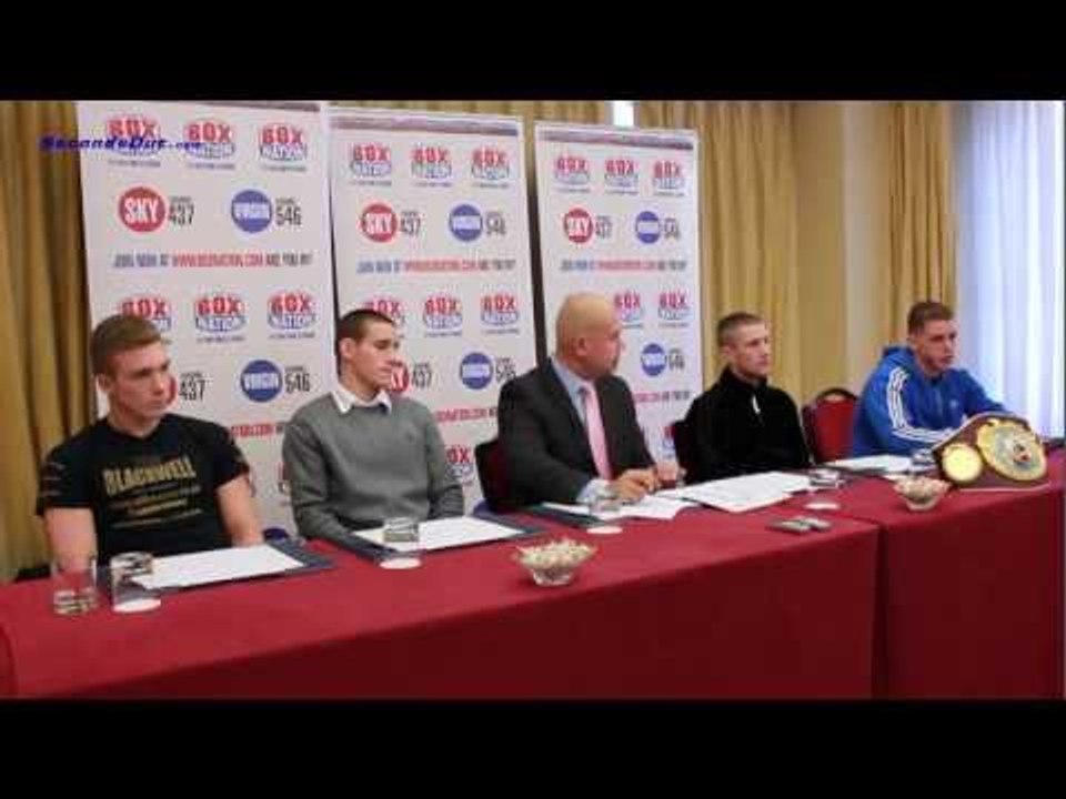 Ricky Burns v Liam Walsh // Billy Joe Saunders v Nick Blackwell Press Conference