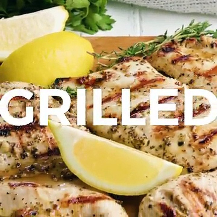 This is my absolute favorite way to grill chicken! So simple, so easy, SO DELICIOUS!WRITTEN RECIPE: