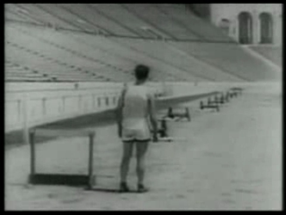 Buster Keaton in "College"