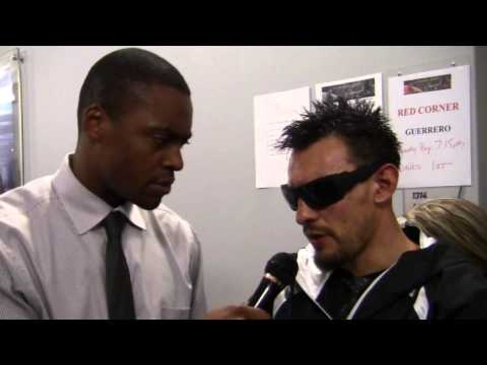 Robert Guerrero vs Andre Berto (One on One Post Fight Interview)