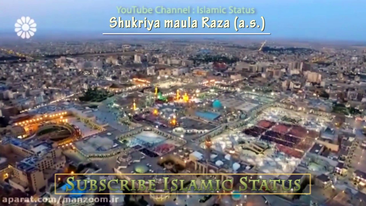 Shukriya Maula Raza (a.s.) | Whatsapp Status