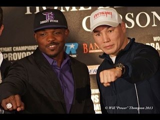 Timothy Bradley vs Ruslan Provodnikov press conference