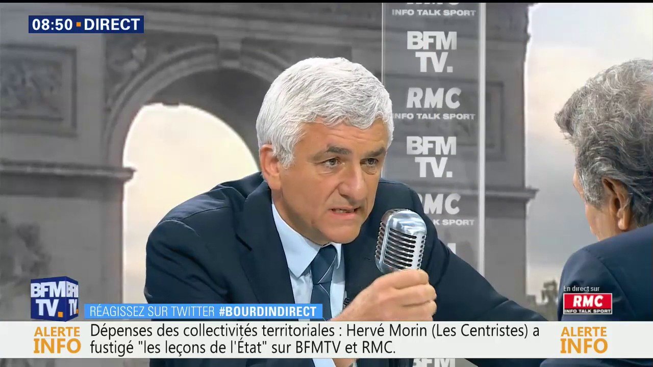 "La question fondamentale de l'Europe aujourd'hui c'est celle de son identité", observe Hervé Morin