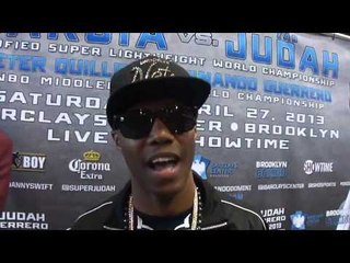 Zab Judah When I win Saturday night