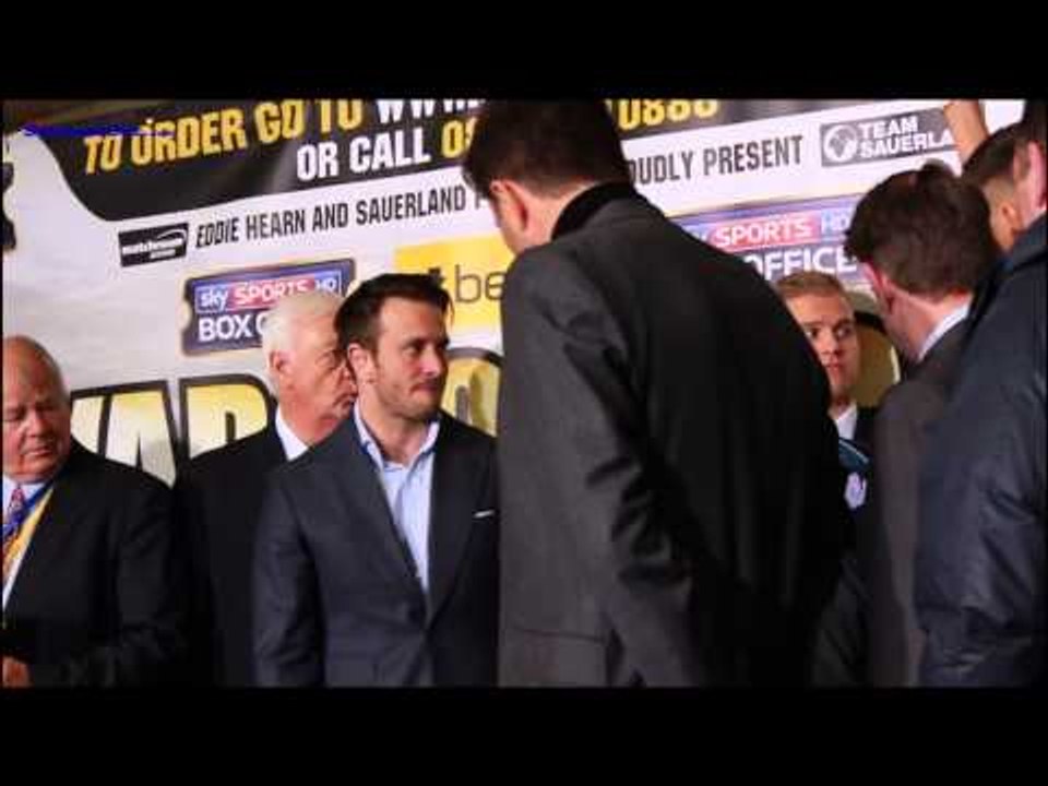 Carl Froch v Mikkel Kessler Official Weigh-In